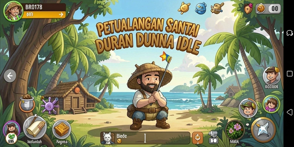 Tangkapan layar BRO178 menampilkan gameplay yang menarik dan mudah diakses.