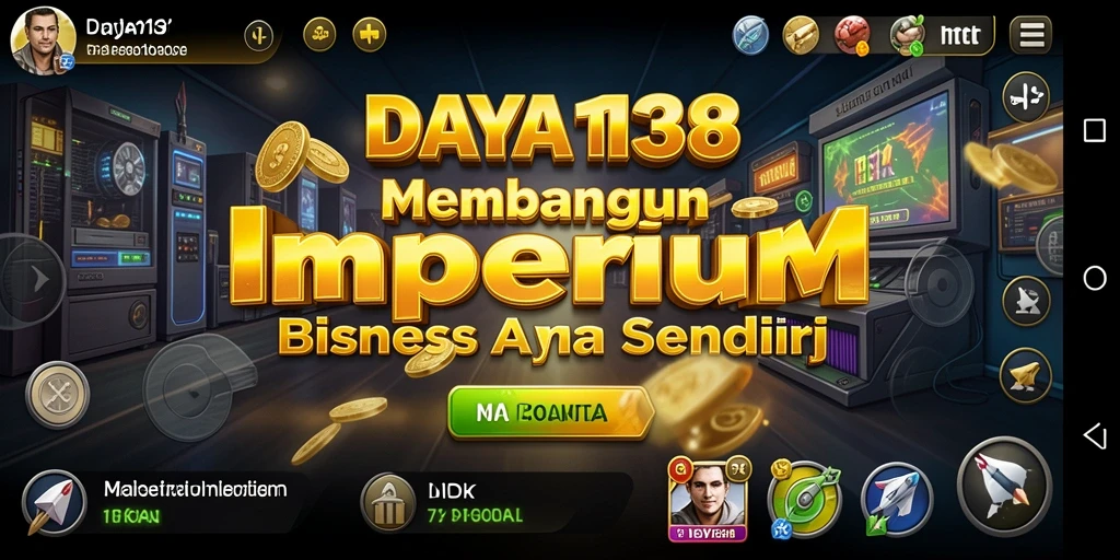 Screenshot utama DAYA138 menampilkan gameplay manajemen bisnis Tycoon yang menyenangkan.