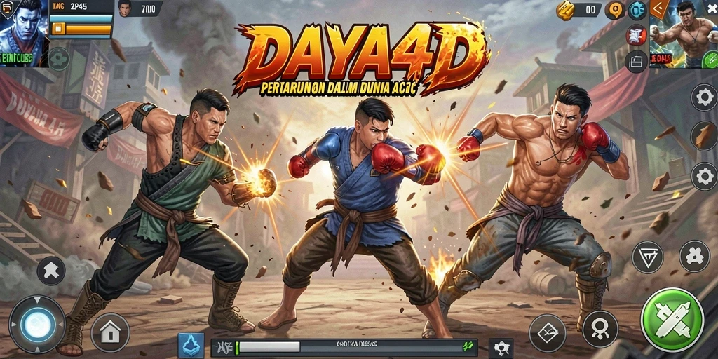 Tampilan gameplay <strong>DAYA4D</strong> yang seru dan menegangkan di layar.