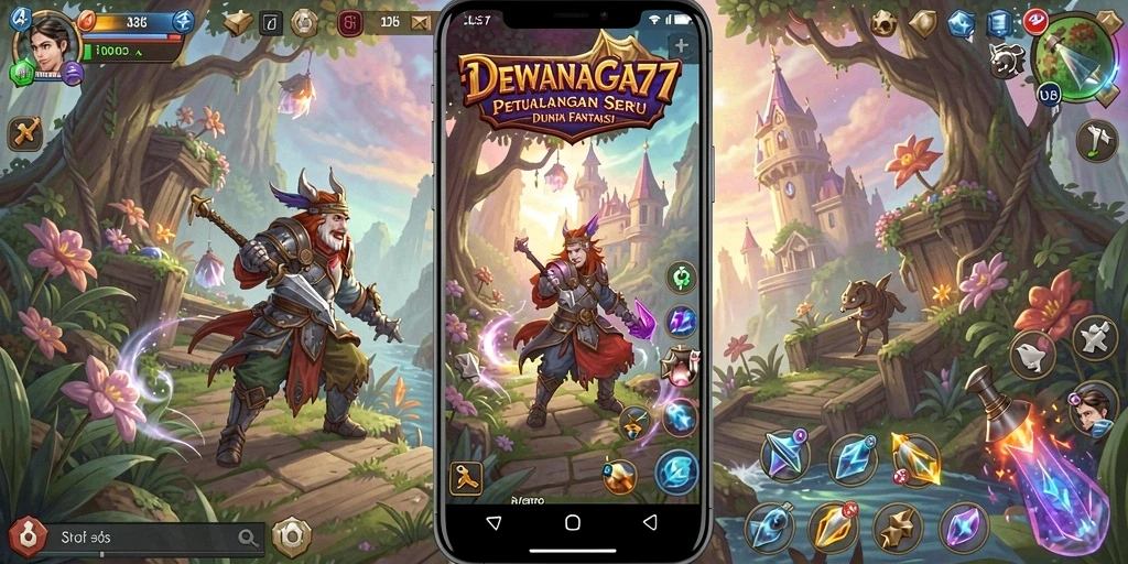 Tangkapan layar gameplay DEWANAGA77 yang menampilkan aksi seru dan eksplorasi.