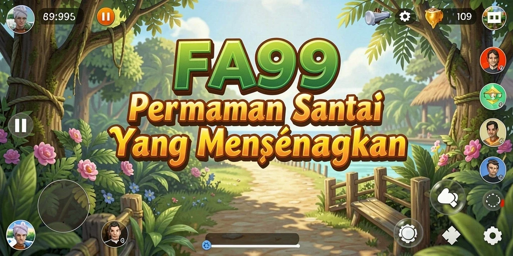 Screenshot FA99 menunjukkan gameplay yang seru dan menantang.
