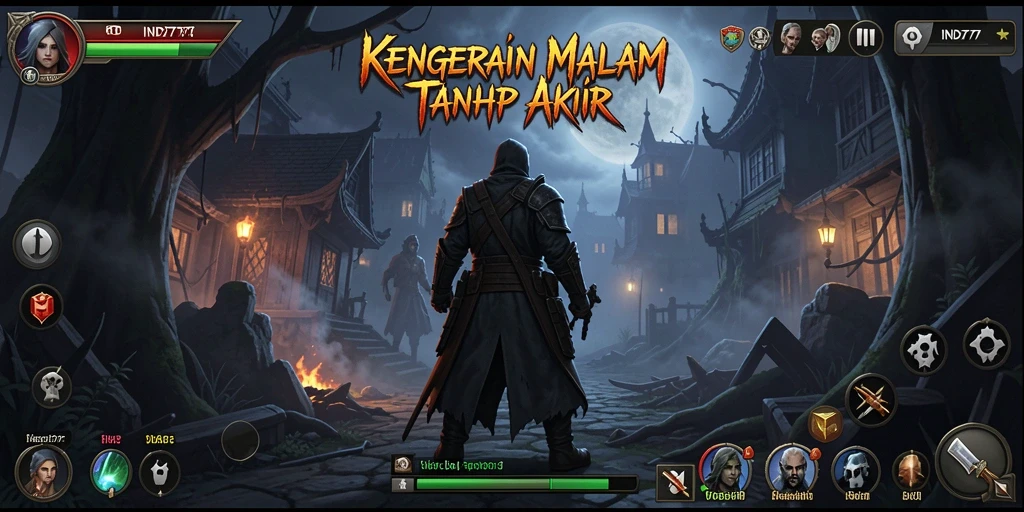 Tampilan gameplay IND777 penuh ketegangan dan kengerian.