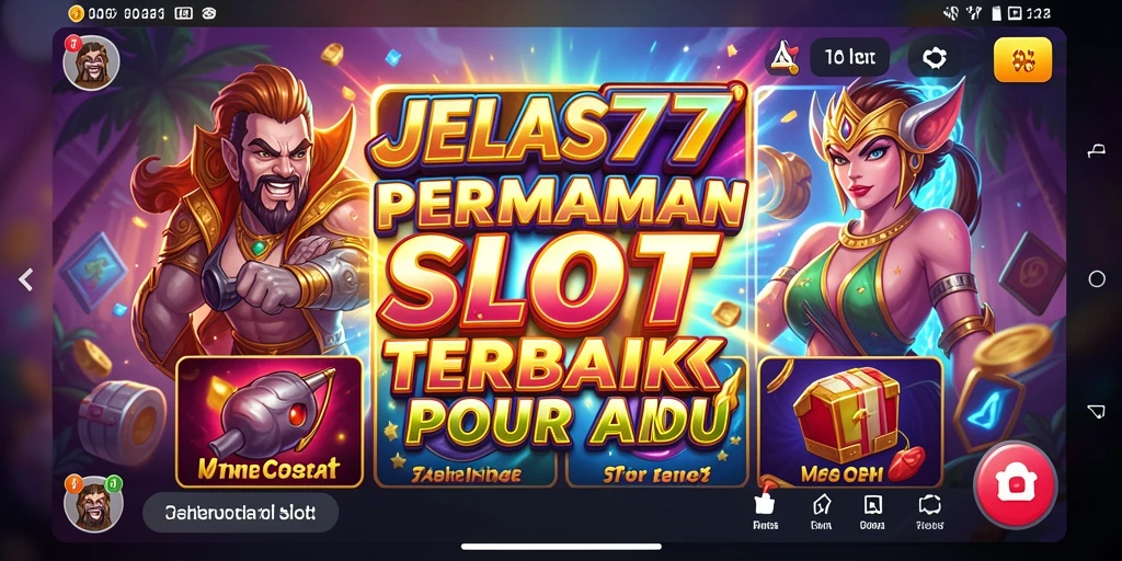 Screenshot gameplay JELAS777 yang menampilkan keseruan permainan Slot.