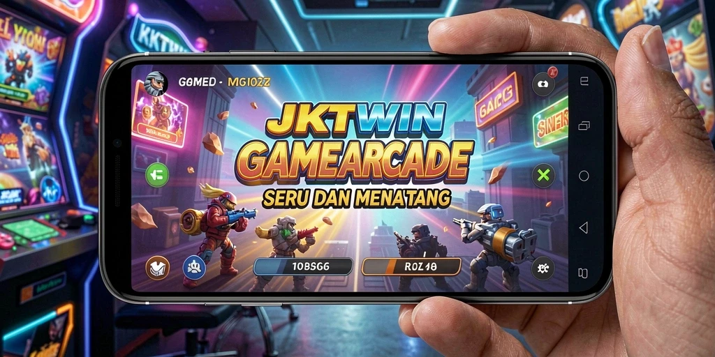 Tampilan gameplay seru JKTWIN dengan grafik menarik.