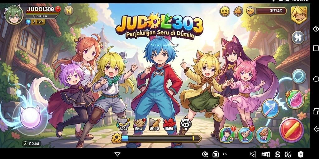 Tampilan gameplay JUDOL303 yang menakjubkan di dunia anime.
