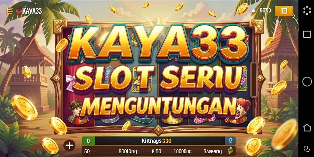 Tampilan gameplay KAYA33 yang menarik dengan mesin slot yang beragam.