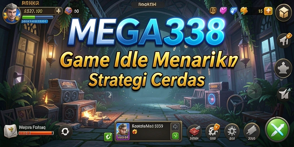 Screenshot utama MEGA338 menampilkan gameplay menawan yang memikat.