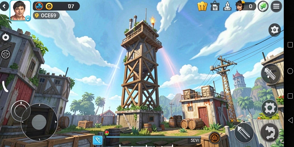 Gameplay menarik OCE69 dalam Tower Defense yang menantang.