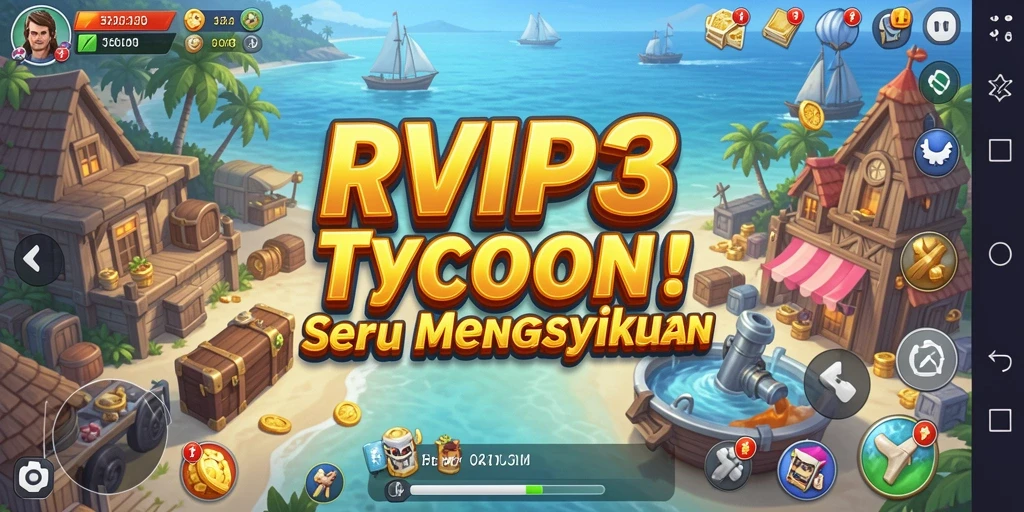 Tampilan gameplay RVIP3 yang menawan dan interaktif.
