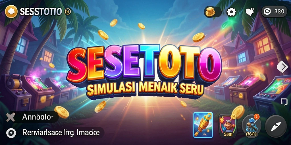 Tampilan menarik dari gameplay SESETOTO yang mengundang pemain.