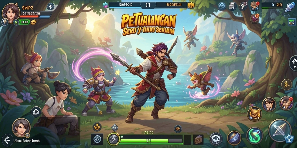 Tampilan gameplay <strong>SVIP2</strong> yang menarik dan penuh aksi.