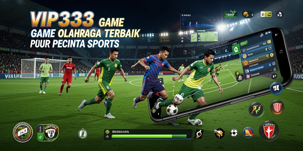 Tampilan gameplay seru dalam VIP333 yang menampilkan aksi olahraga menarik.