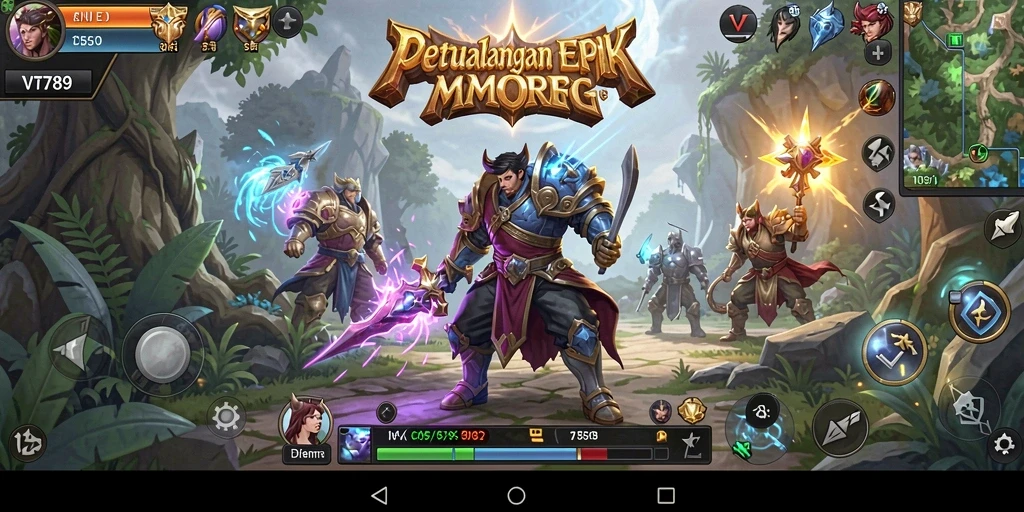 Tampilan gameplay <strong>VT789</strong> yang memukau dan seru.